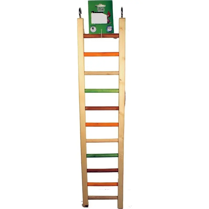 Happy Beaks Wood Hanging Ladder Multi