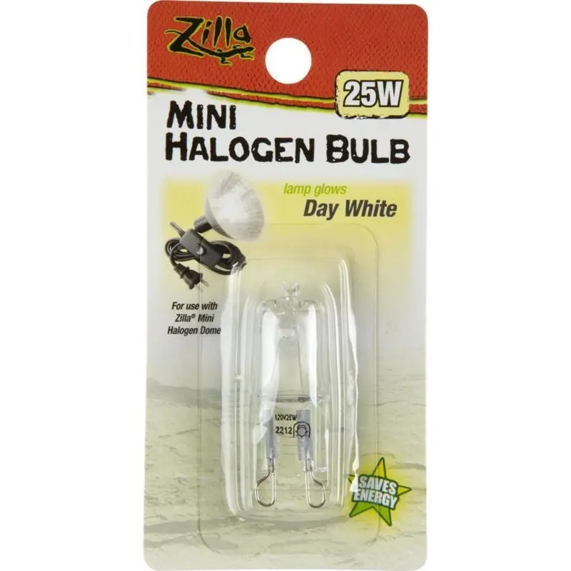 Zilla Mini Halogen Bulb 50 Watt Day White