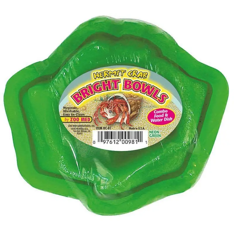 Hermit Crab Combination Bowls Green