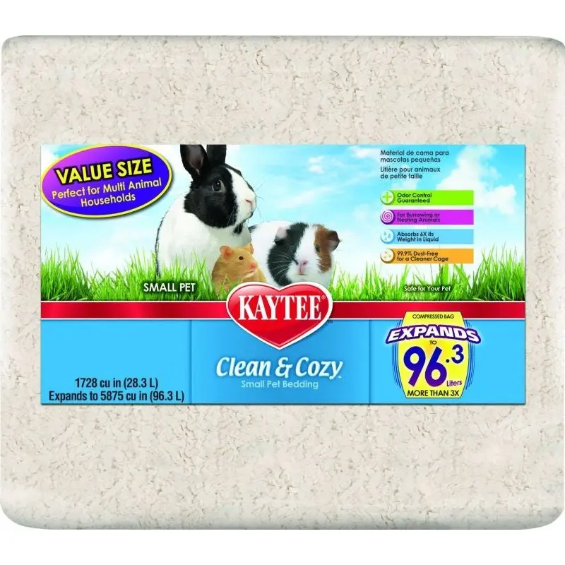 Kaytee Clean And Cozy Bedding 1728 Cu In White