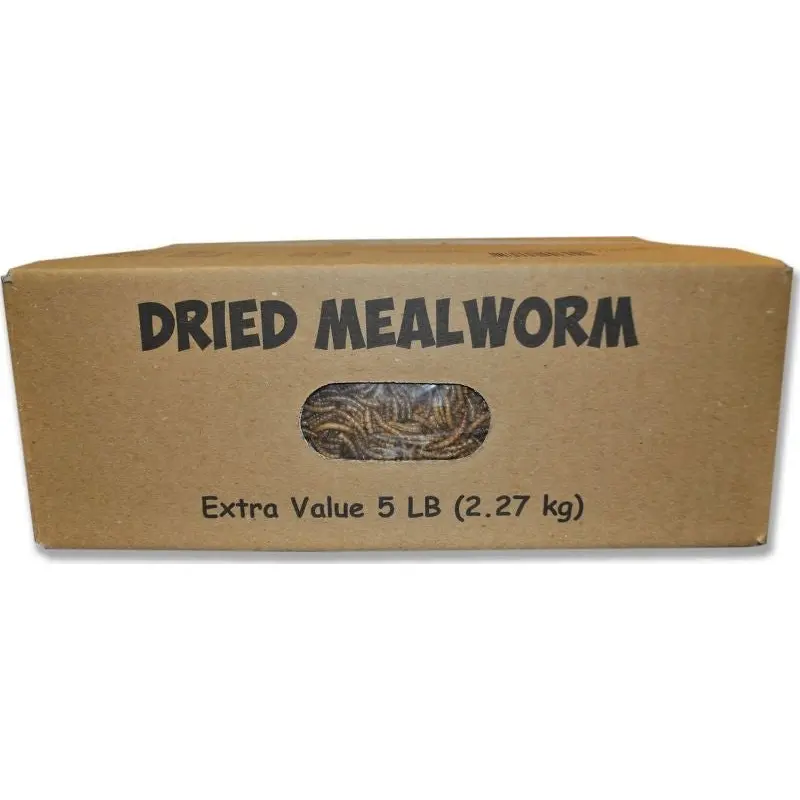 Mealworms To Go Dried Mealworms 5lb
