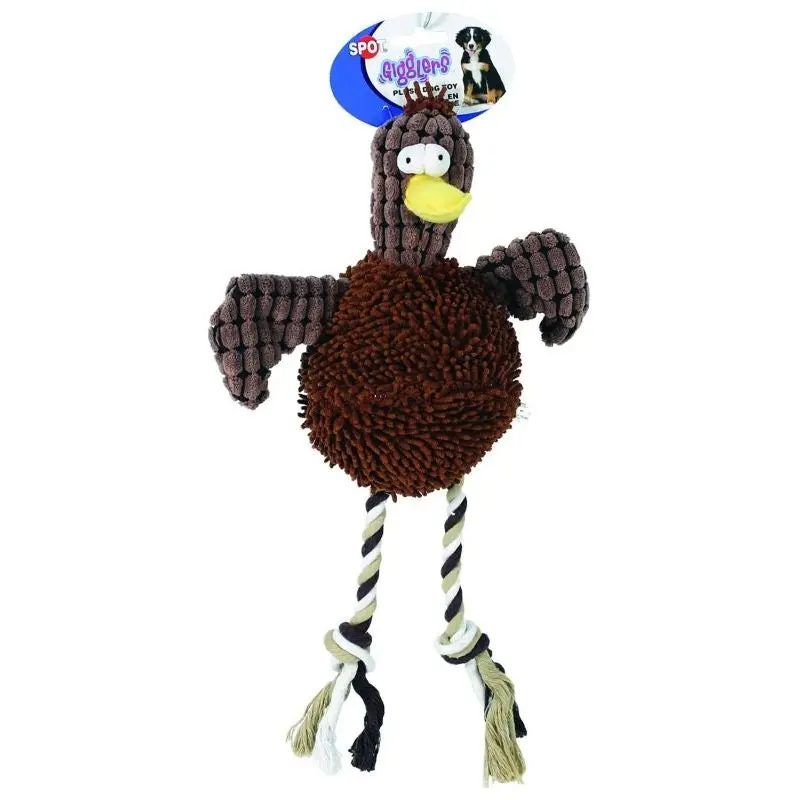 SPOT Gigglers Chicken Dog Toy