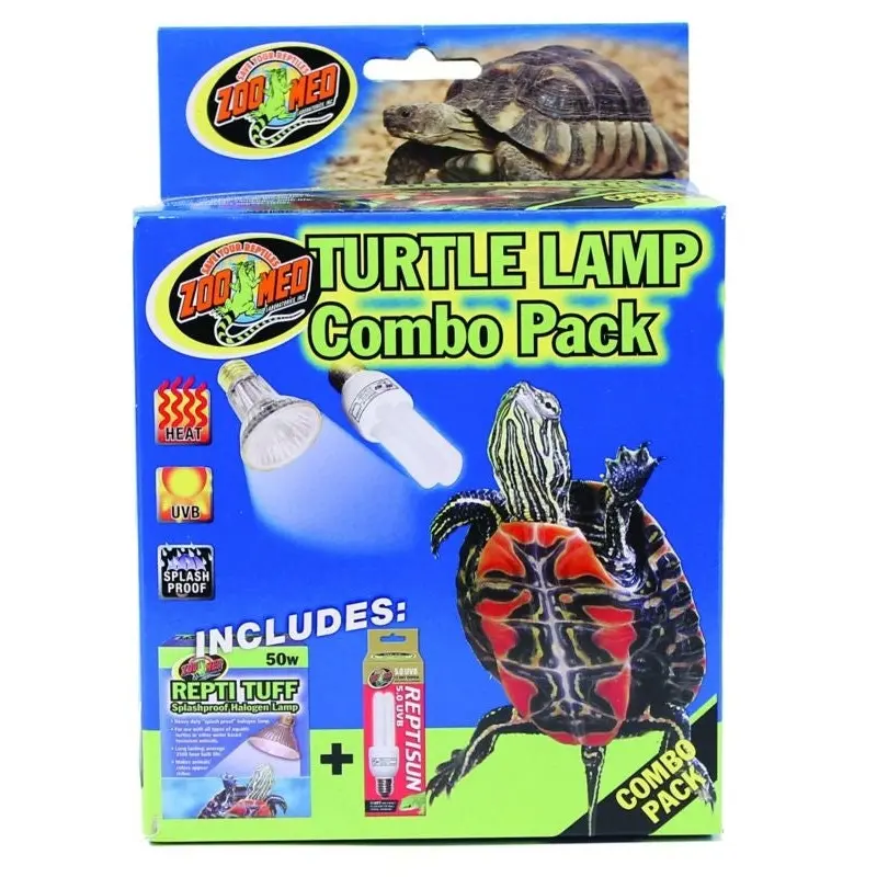 Zoo Med Turtle Lamp Combo Pack 2 Pack