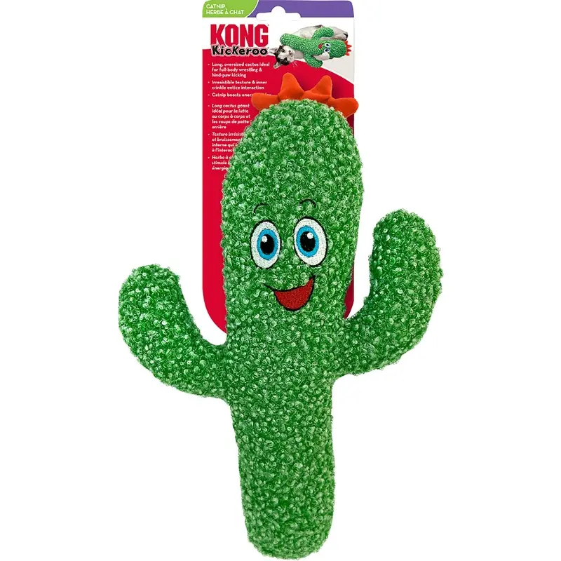 KONG Kickeroo Cactus Cat Toy