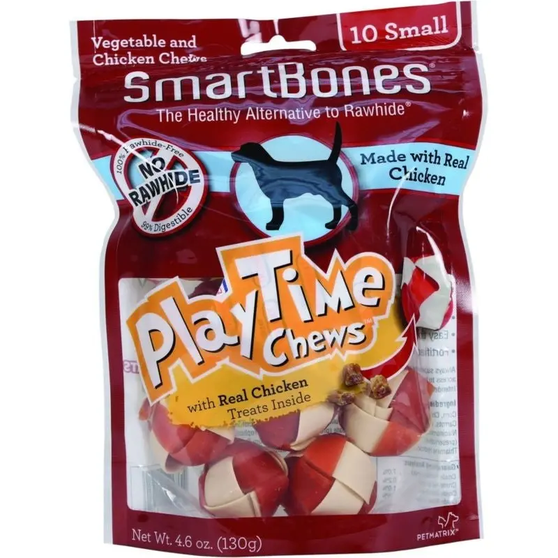 SmartBones Playtime Dog Chews Chicken