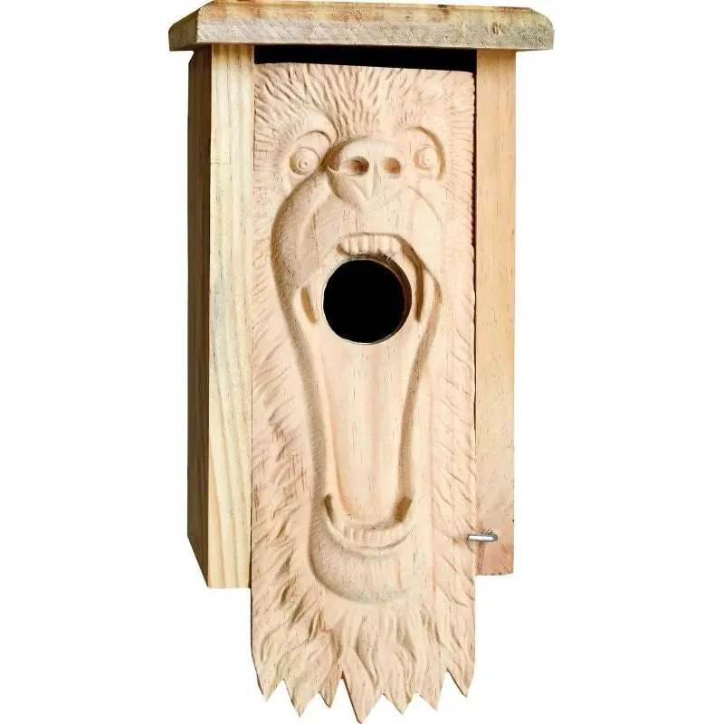Welliver Outdoors Bear Carved Bluebird House