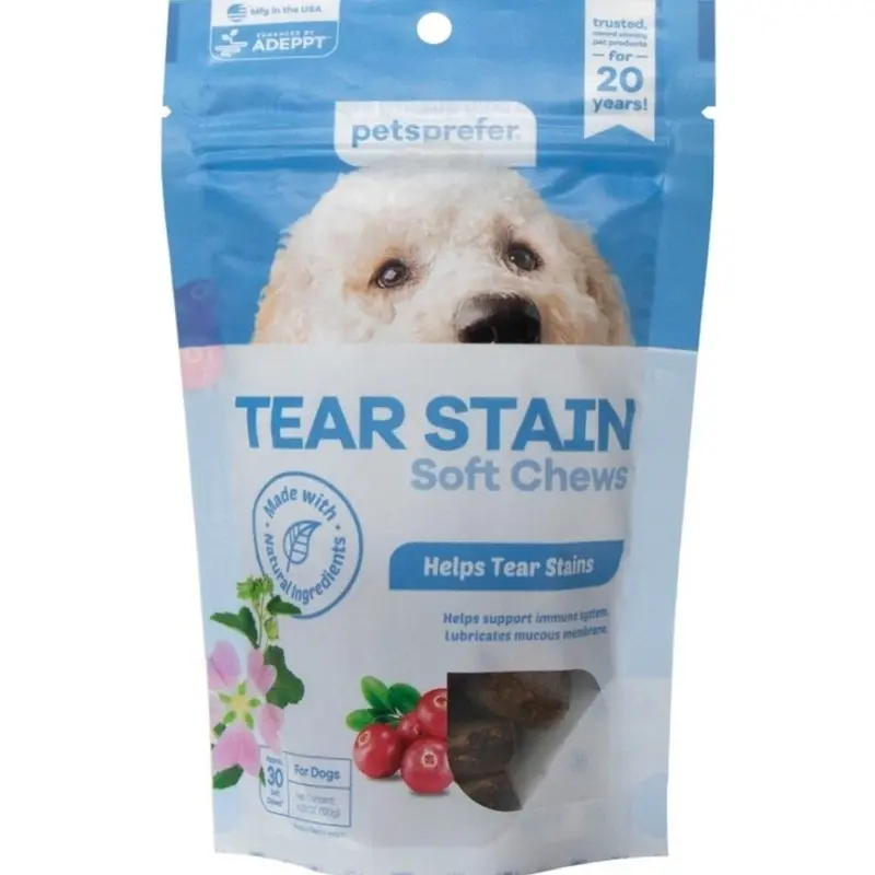 Pets Prefer Tear Stain Soft Chews For Dogs 30 Ct