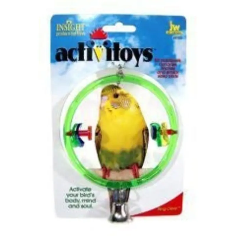 Ring Toy For Birds 5.25x8x5 Multi