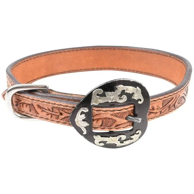 Cashel Dog Collar - Floral Rose LG 21 Floral Rose