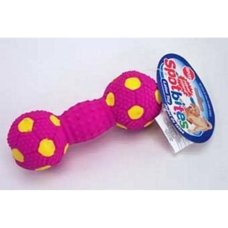 Fiber Latex Dumbell Small pink