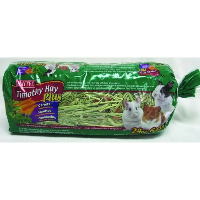 Kaytee Timothy Hay Plus Carrot 24 oz. Carrot