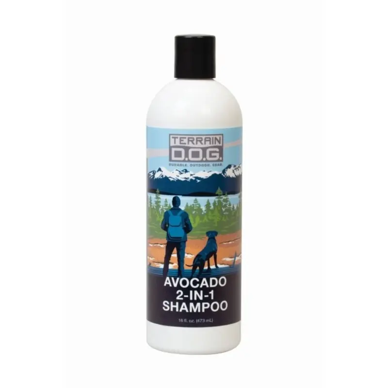 Weaver Terrain D.O.G. Avocado 2 In 1 Shampoo 16 Oz