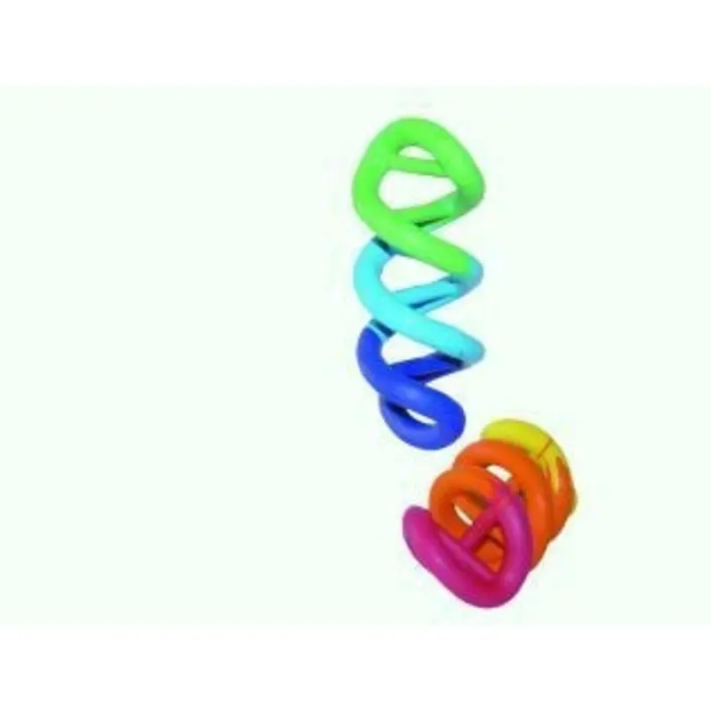 Dna Rubber Dog Toy 0.5 x 0.25 x 0.25 Multicolor