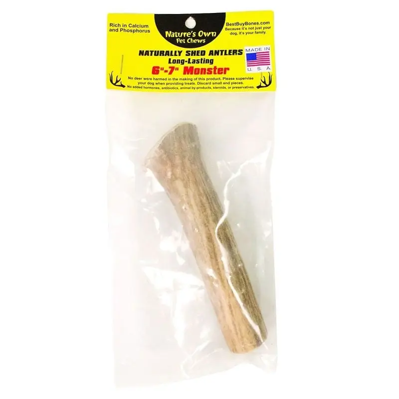 Natures Own Chews Monster Natly Shed Antler 6-7