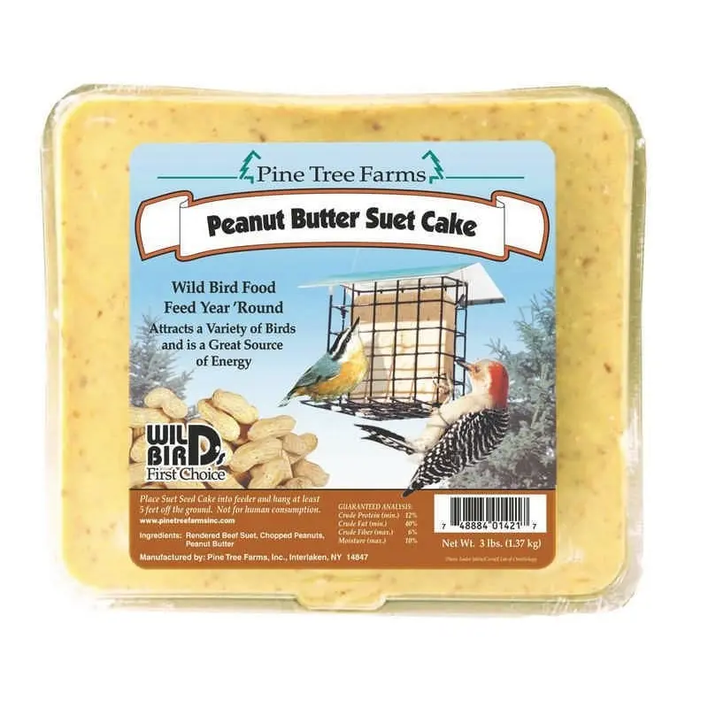 Peanut Butter Suet Cake 3 Pound Peanut Butter