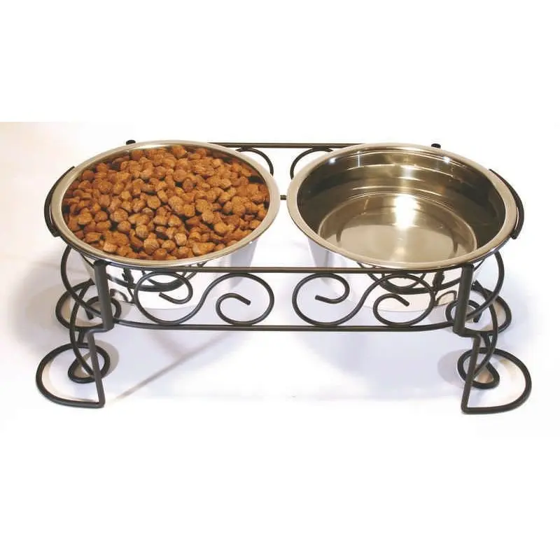 Ss Scroll Work Double Diner 2 Qt