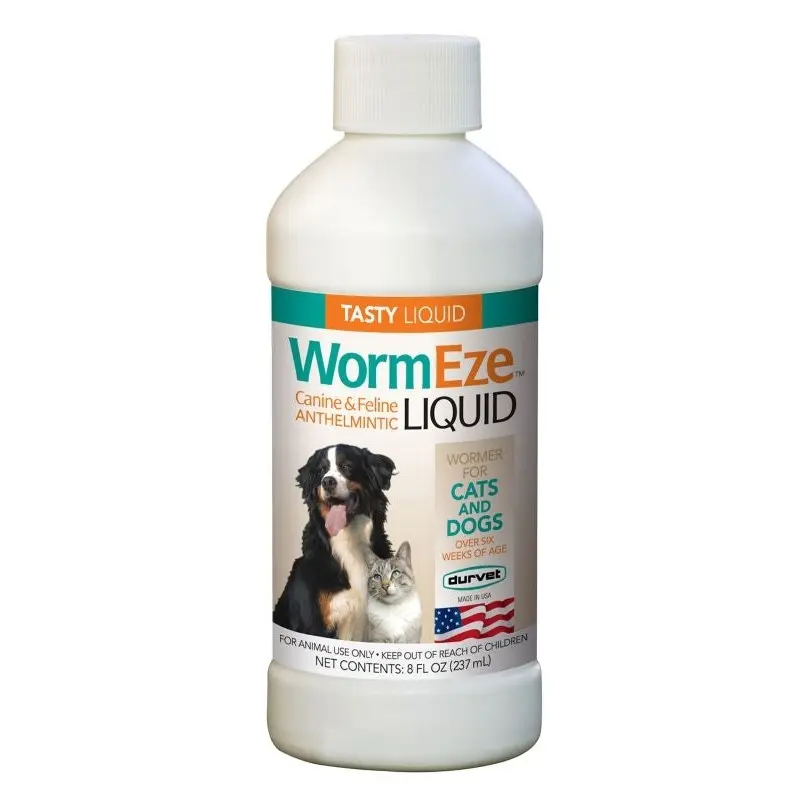 Durvet WormEze Liquid for Dogs and Cats