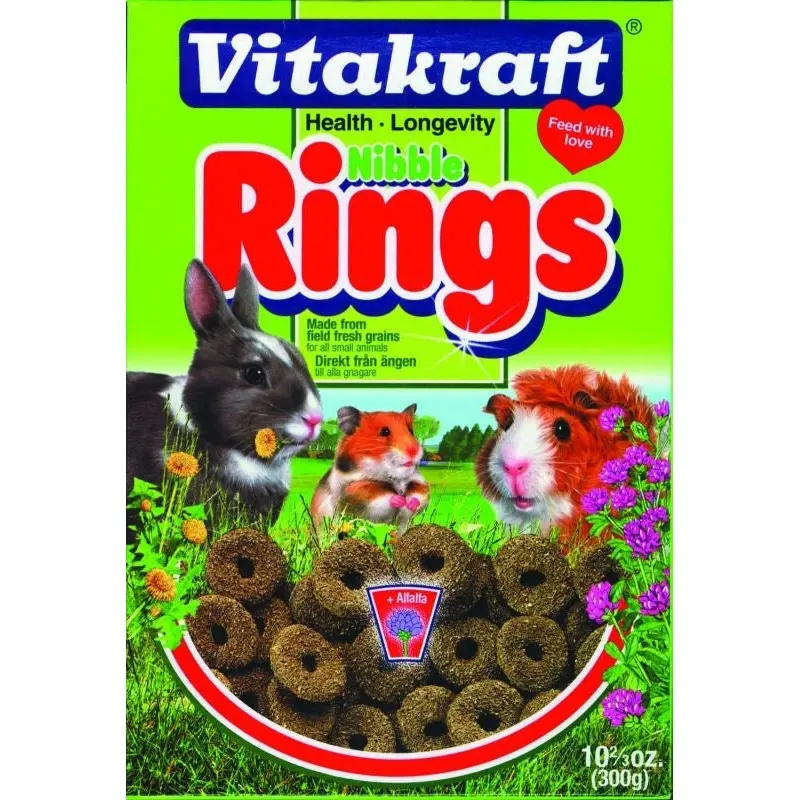 Nibble Rings for Small Animals-10 oz.