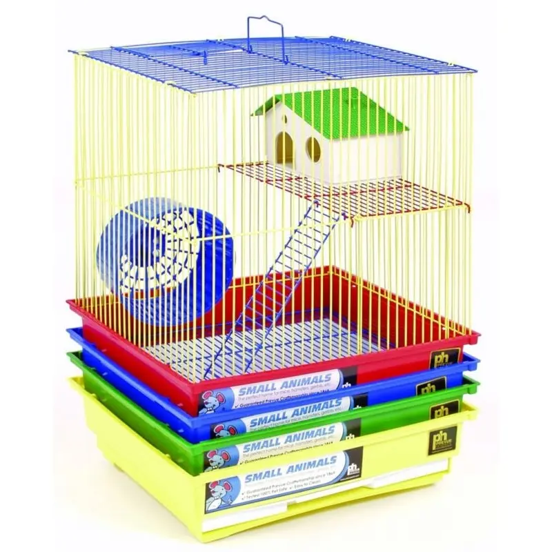 Prevue Hendryx 2Story Gerbil/Hamster Cage 14x11x15