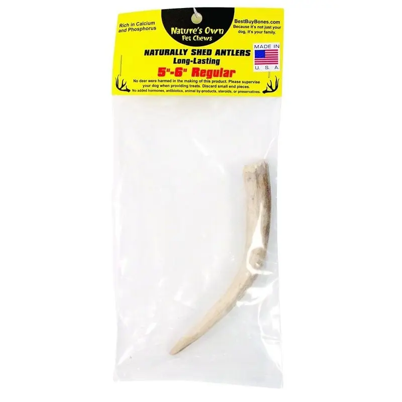Natures Own Pet Chews Reg Natly Shed Antler 5-6