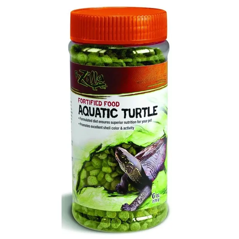 Zilla Aquatic Turtle Food 6.5oz