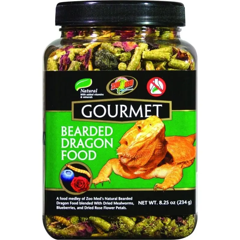Zoo Med Gourmet Bearded Dragon Food 8.25 Oz.