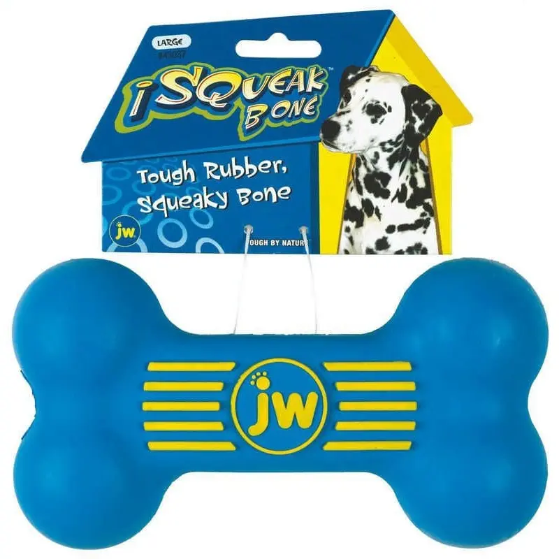 Isqueak Dog Toy Bone Large