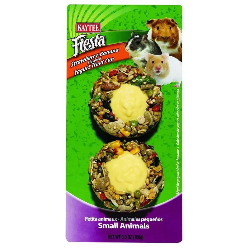 Kaytee Fiesta Yogurt Cup 3.8 oz. Strwbry/Banana