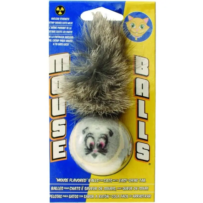 Petsport Usa Mouse Ball Cat Toy Grey