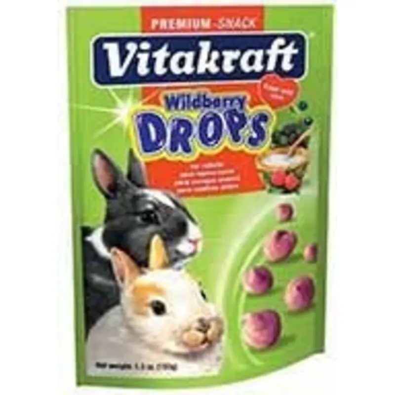 Wildberry Drop Treats For Rabbits 5 Oz