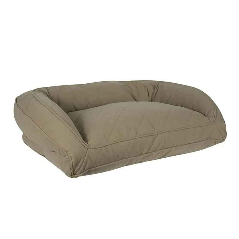Carolina Pet Sage Memory Foam Bolster Dog Bed