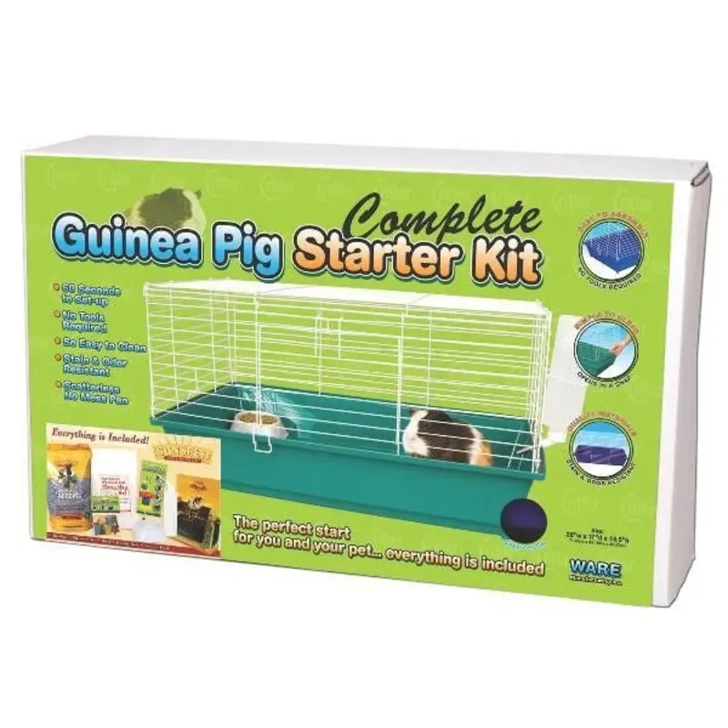 Guinea Pig Starter Kit/Food Sunseed 28 X 17 X15.5