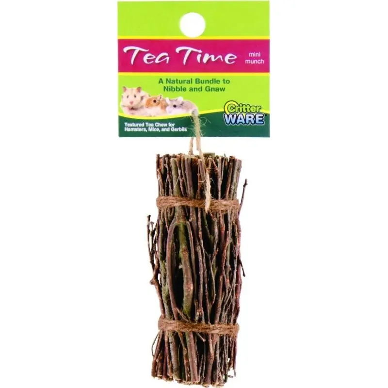 Ware Tea Time Mini Munch Sm Animals Chew Natural