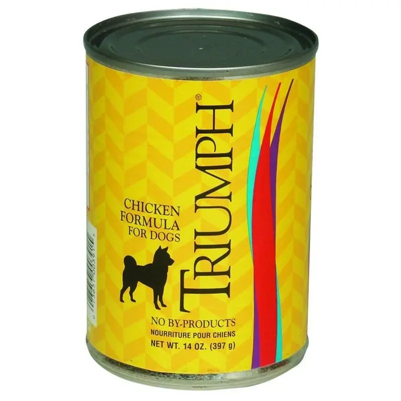 Triumph Canned Dog Food Chicken