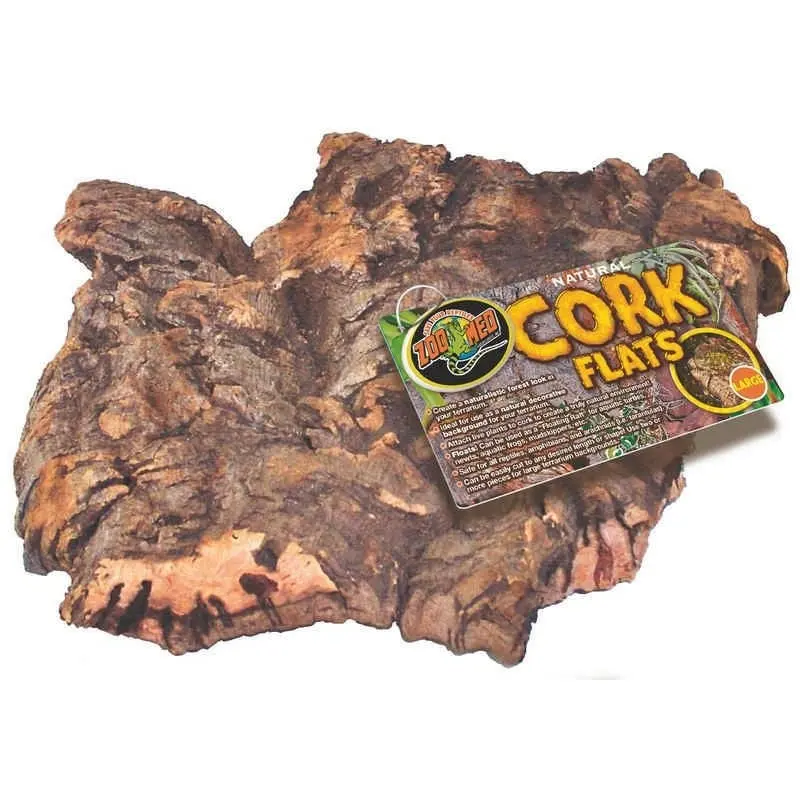 Cork Bark Flat For Terrariums Large Natural