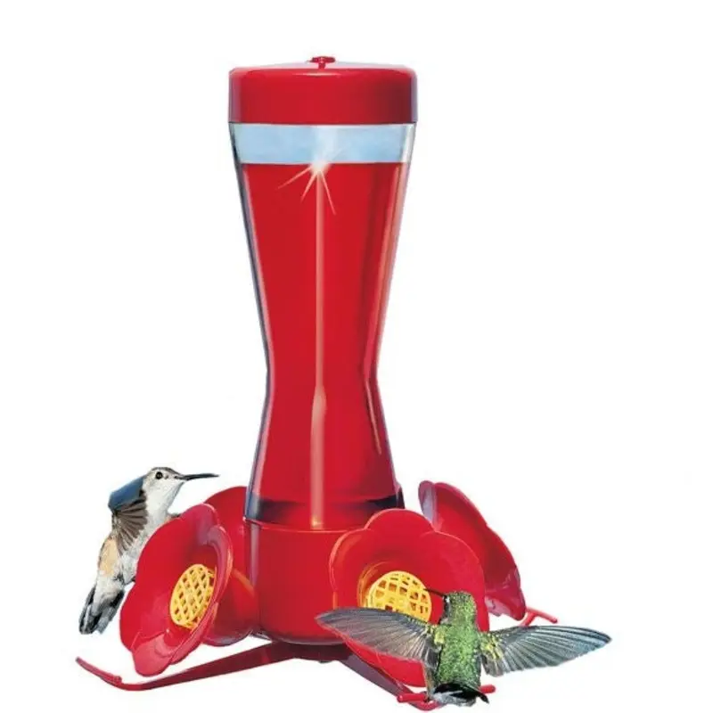 Perky Pet Pinch Waist Glass Feeder