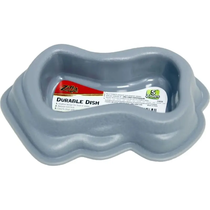 Zilla Durable Dish Small Brown