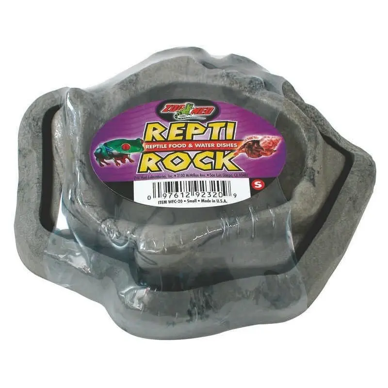 Food/Water Dish For Reptiles Small Natural