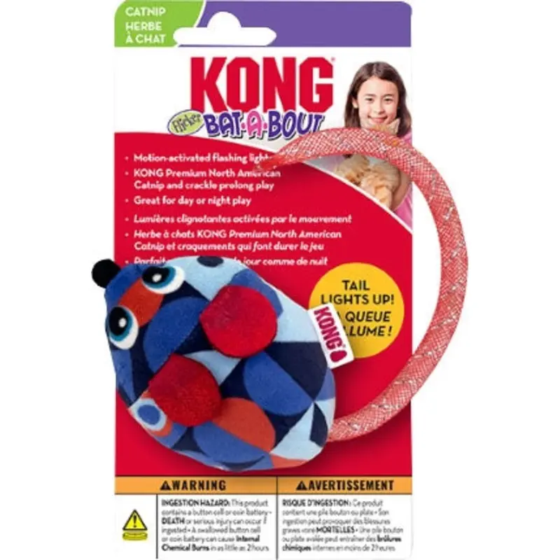 KONG Bat-A-Bout Flicker Mouse