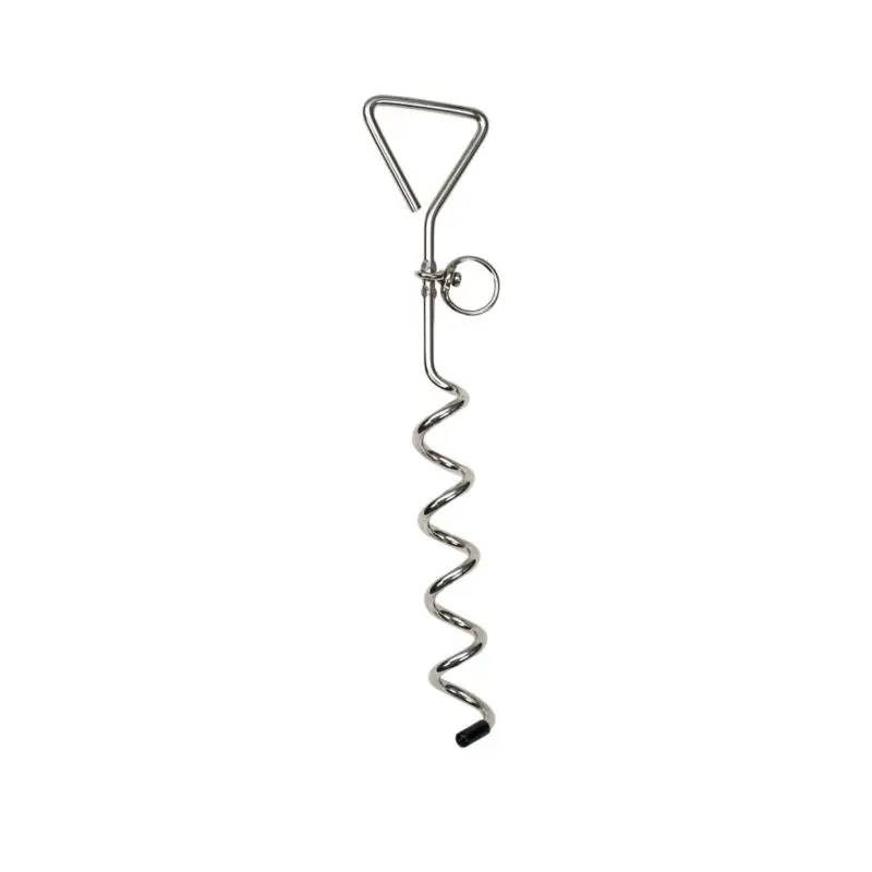 Titan 17 Inch Spiral Tie Out Stake