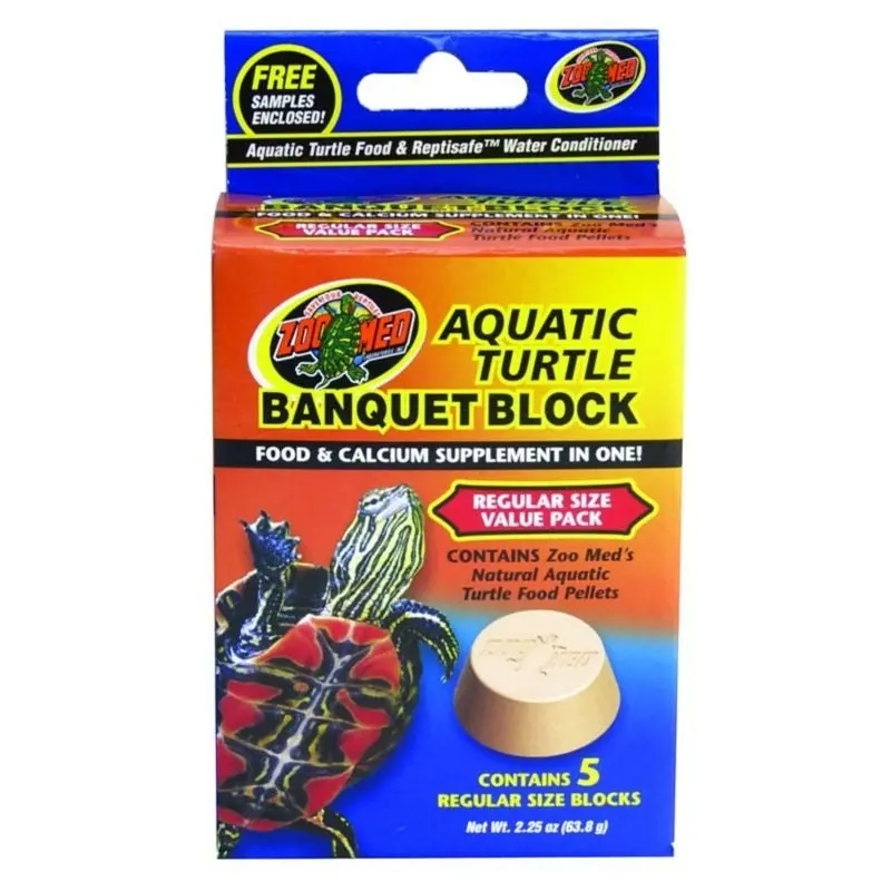 Zoo Med Aquatic Turtle Banquet Block Value Pack