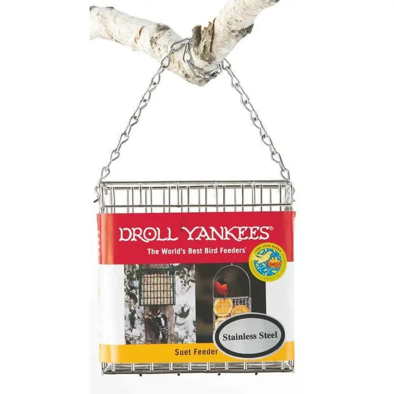 Droll Yankee Premium Suet Feeder With Steel Wire