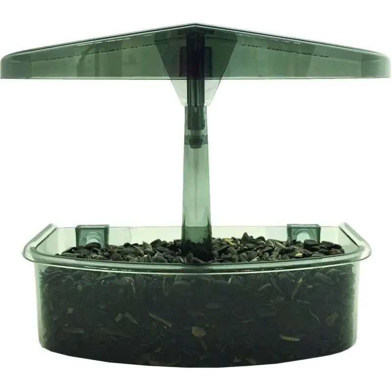 Droll Yankees Observer Window Bird Feeder .5lb Gry