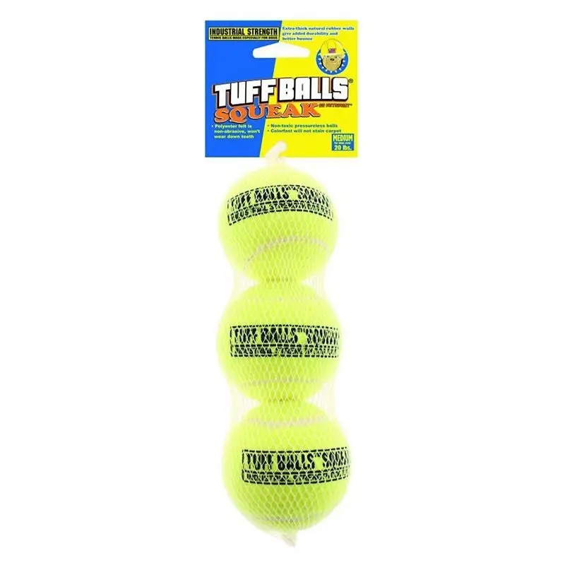Petsport Usa Tuff Ball Squeak 2.5 Ylw