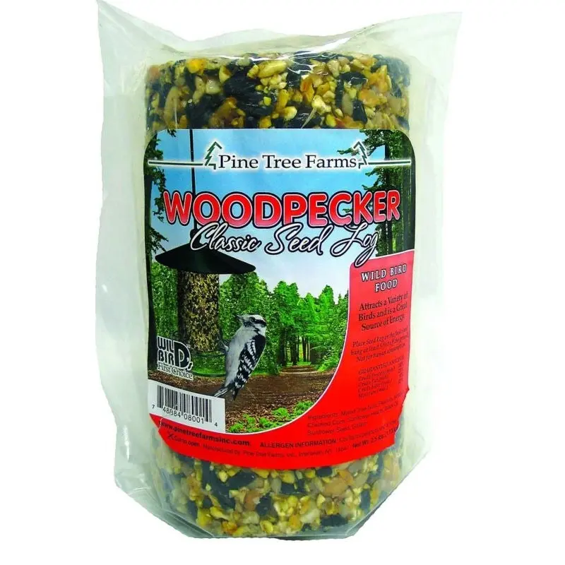 Pine Tree Farms Woodpecker Classic Seed Log 40oz
