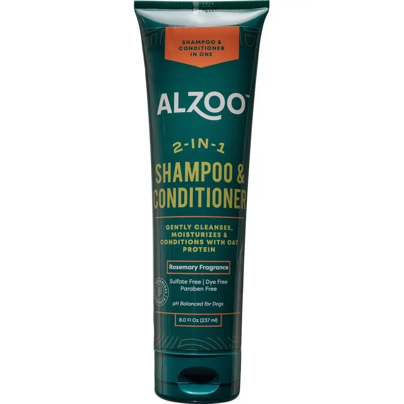 Alzoo Plant-Based 2-In-1 Dog Shampoo & Conditioner