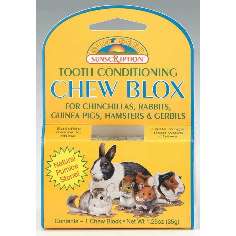 Sunseed Small Animal Chew Blox 1 oz