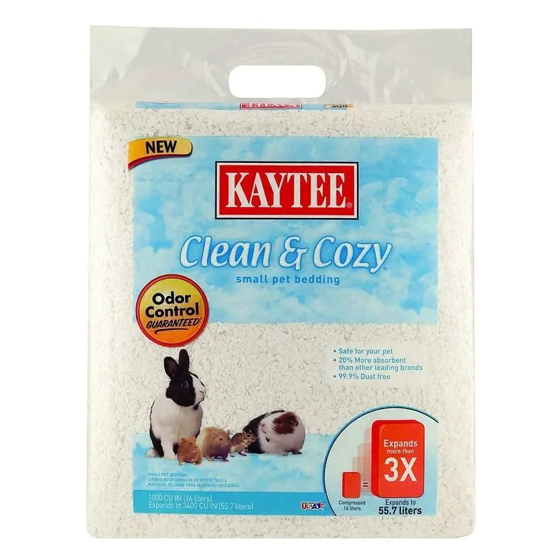 Kaytee Clean And Cozy Bedding 500 cu. in. Vanilla