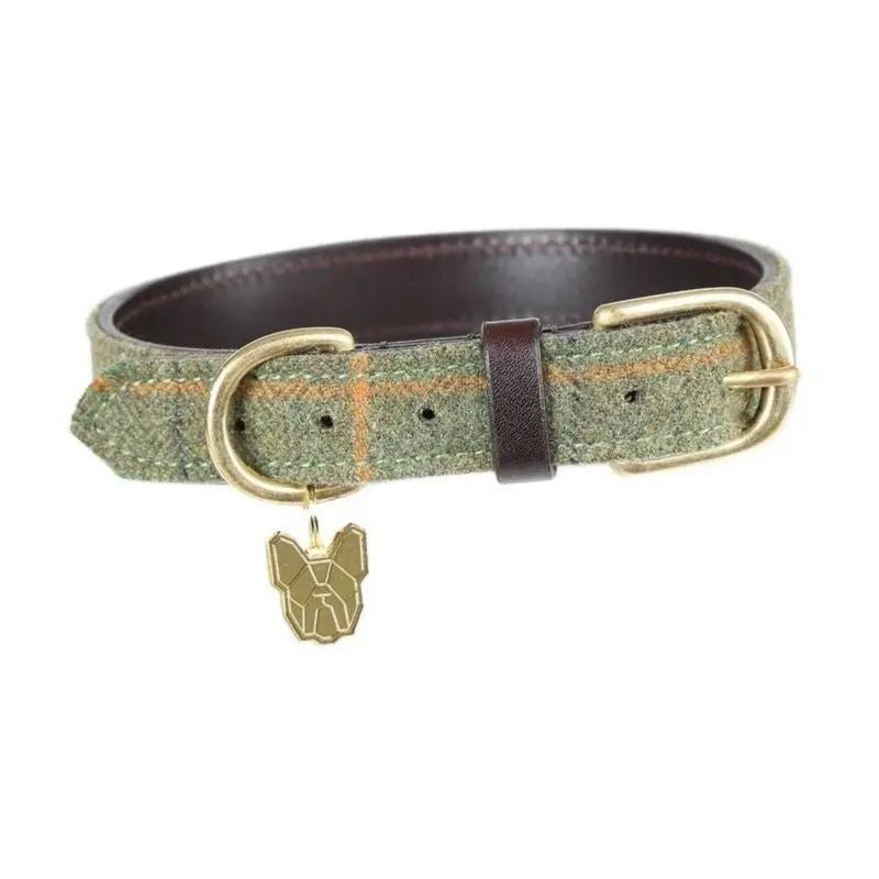 Shires Digby Fox Tweed Dog Collar