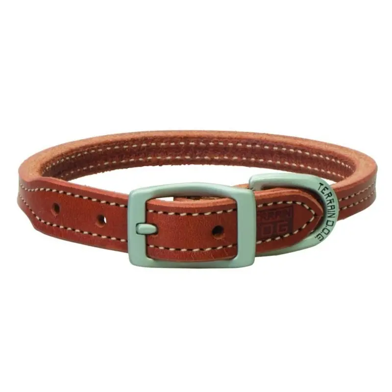 Weaver Terrain Dog Harness Leather Collar